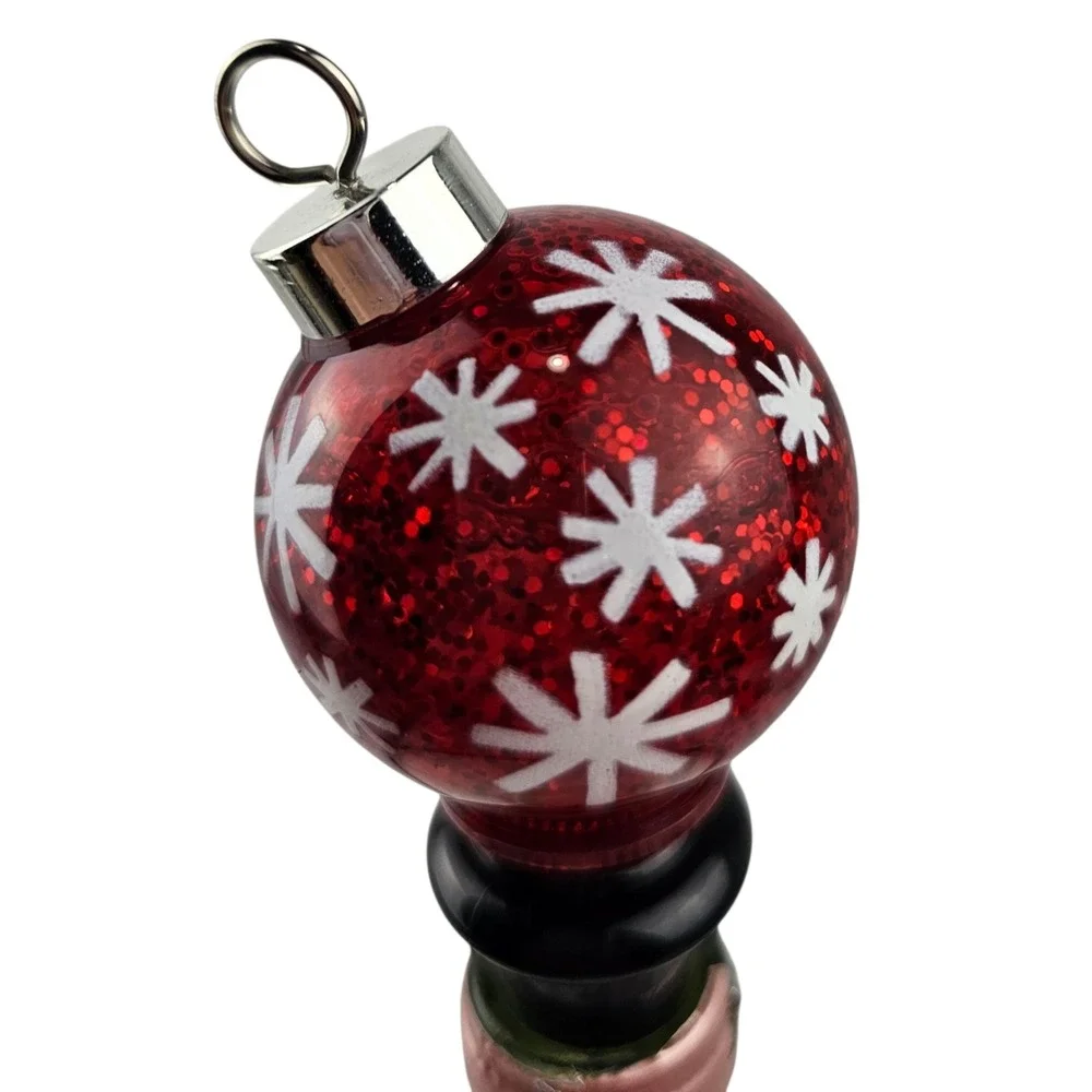 Christmas Wine Bottle Stoppers Red Truck Ornament Holiday Decor‎ Set